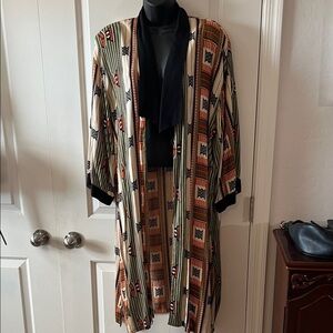 Vintage 100% Rayon Kimono